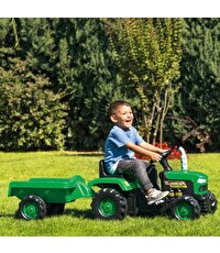 Dolu Römorklu ve Pedallı Traktör