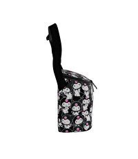 Kuromi Desenli Termal Beslenme Çantası Siyah