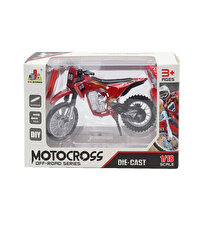 Kırmızı Metal 1:18 Motosiklet