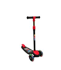 Swing Işıklı Scooter Kırmızı