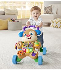 Fisher Price Eğlen ve Öğren Yaşa Göre Gelişim Eğitici Köpekçik Yürüteç FTG10