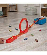 Hot Wheels Track Builder Alev Temalı Akrobasi Seti HMC04