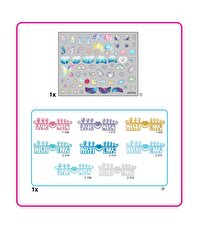 Aquabeads Sihirli Atlar ve Yıldızlar Yedek Tırnak Paketi 35060