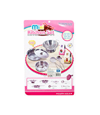 Mini Metal Mutfak Seti  9 Parça