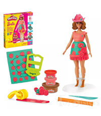 Play Doh Barbie Çiçekli ve Püsküllü Seti G1360