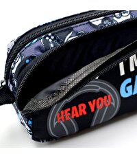 Muggle Game Over 2 Gözlü Kalemlik Çantası 9444