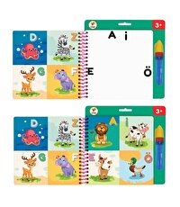 Aqua Magic Sihirli Boyama Kitabı Eğlenelim Öğrenelim