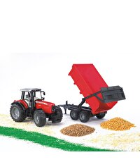 Bruder Massey Ferguson 7480 Traktör ve Römork