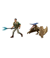 Jurassic World Rebirth Dr. Henry Loomis ve Pteranodon Figür Paketi JGB83