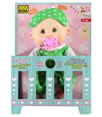 Ağlayan Bebiş Bebek Yeşil Tulumlu