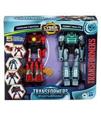 Transformers EarthSpark Terran Twitch ve Robby Malto İkili Aksiyon Figürü Seti