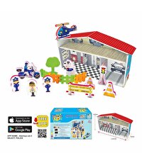 Akar Oyuncak Meslek Seti Polis Karakol Ev