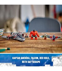 LEGO Marvel Kaptan Amerika ile Red Hulk Savaşı 76292