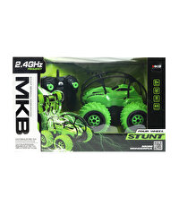 Uzaktan Kumandalı Yeşil Taklacı Araba