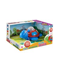 Sesli ve Işıklı Çarp Dön Sevimli Tospik Eğitici Kaplumbağa Mavi