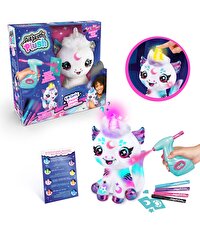 Airbrush Plush Cosmic Unicorn