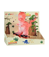 Sesli Soft Dinozor Turuncu