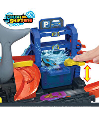 Hot Wheels Şehri Muhteşem Köpek Balığı Araba Yıkama Oyun Seti HTN82