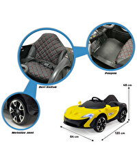Quantum Gt 12 Volt Akülü Araba Sarı