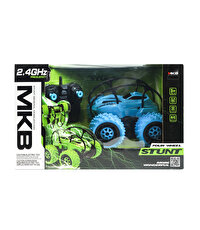 Uzaktan Kumandalı Mavi Taklacı Araba