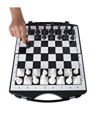 Çantalı 3’lü Dama Tavla ve Satranç Oyun Seti