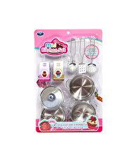 Mini Metal Mutfak Seti  9 Parça