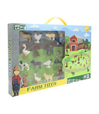 Farm Toys 34 Parça Çiftlik Hayvanları Seti