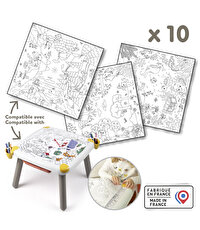 Smoby Yaratıcı Boyama Kağıdı Seti