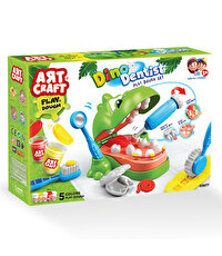 Dinozor Dişçi Oyun Hamur Seti