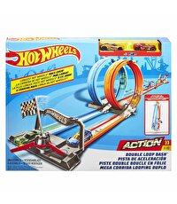 Hot Wheels Çift Çemberde Depar Pist Seti GFH85
