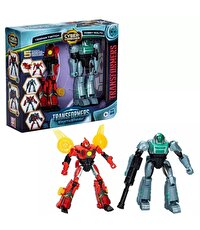 Transformers EarthSpark Terran Twitch ve Robby Malto İkili Aksiyon Figürü Seti