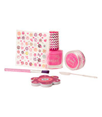 Lukky Soyulabilir Pembe Ojeli Tırnak Tasarım Seti