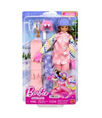 Barbie Kariyer Bebeği Snowboard Sporcusu Bebek JKF78