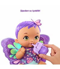 My Garden Baby Kelebek Bebeğimin Bakım Zamanı Mor Saçlı Bebek GYP11