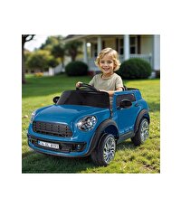 Dolu Oyuncak Ride On Kumandalı 12 Volt Akülü Araba Mavi