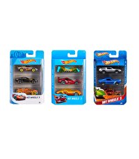 Hot Wheels Üçlü Araba Seti K5904