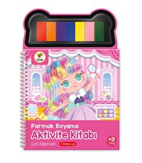 Lino Parmak Boyama Aktivite Kitabı Dress Up