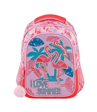 Muggle Flamingo Rose İki Bölmeli İlkokul Çantası