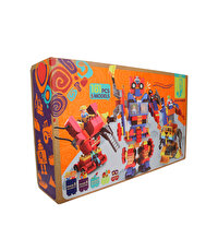 Transformer 4'ü bir Arada Blok Seti̇ 181 Parça