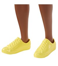 Barbie Yakışıklı Ken Bebekler Mor Tişört ve Şort Takımlı GRB87