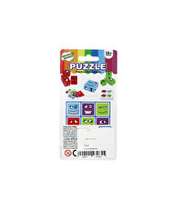 Rubik Emoji Puzzle Mavi