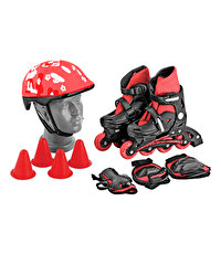 Altis Koruyuculu Paten Seti M 35/38 Beden Kırmızı