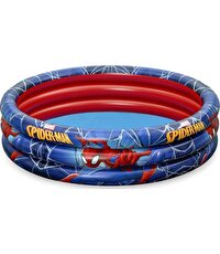 Bestway Spiderman Çocuk Havuzu 3 Bölmeli 122x30 Cm