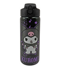 Kuromi Çelik Siyah Matara 600 Ml