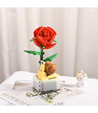 Mega Çi̇çekler ve Böcekler Yapı Blokları Salyangoz