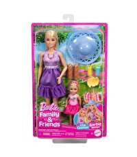 Barbie Malibu ve Chelsea Piknik Oyun Seti JBF43
