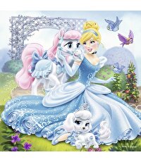 Ravensburger Puzzle 3x49 Parça Belle Cindirella Rapunzel