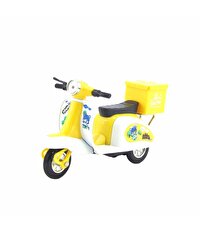 Kutulu Die Cast Sarı Kurye Motor