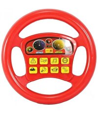 Pilli Neşeli Direksiyon Kırmızı