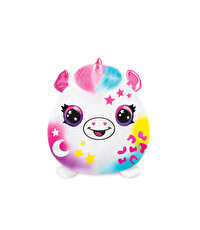 Airbrush Plush Sürpriz Squishy Paint Bucket Unicorn